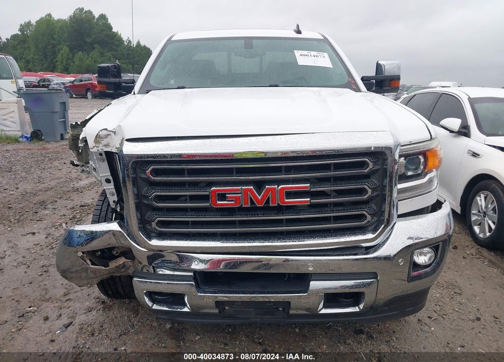 2016 GMC SIERRA 2500HD SLT VIN: 1GT12TEG1GF291881
