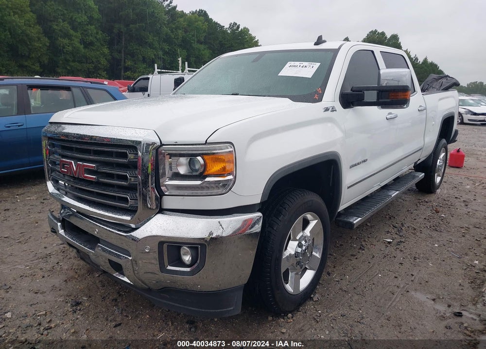 2016 GMC SIERRA 2500HD SLT VIN: 1GT12TEG1GF291881