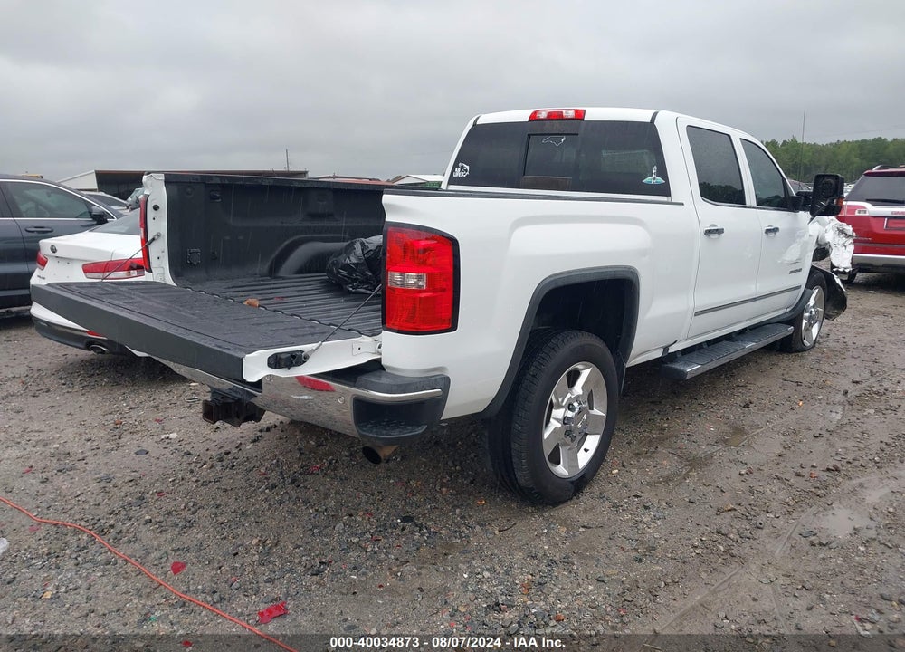 2016 GMC SIERRA 2500HD SLT VIN: 1GT12TEG1GF291881