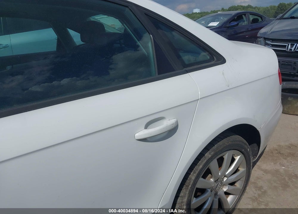 2012 AUDI A4 2.0T PREMIUM VIN: WAUBFAFL8CN003960