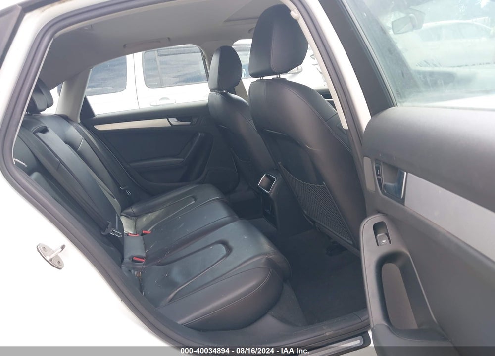 2012 AUDI A4 2.0T PREMIUM VIN: WAUBFAFL8CN003960