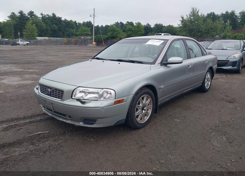 2004 VOLVO S80 2.5T VIN: YV1TH59H241362398