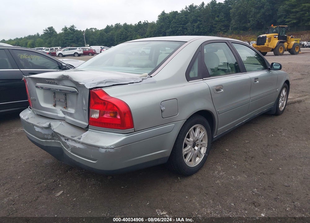2004 VOLVO S80 2.5T VIN: YV1TH59H241362398
