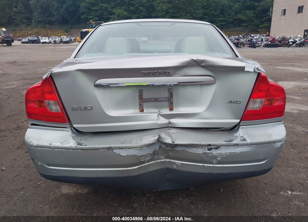 2004 VOLVO S80 2.5T VIN: YV1TH59H241362398