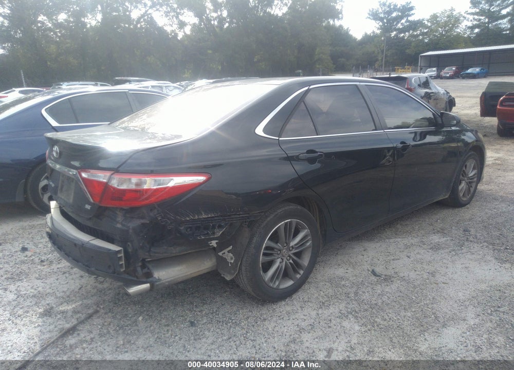 2016 TOYOTA CAMRY SE VIN: 4T1BF1FK7GU258195