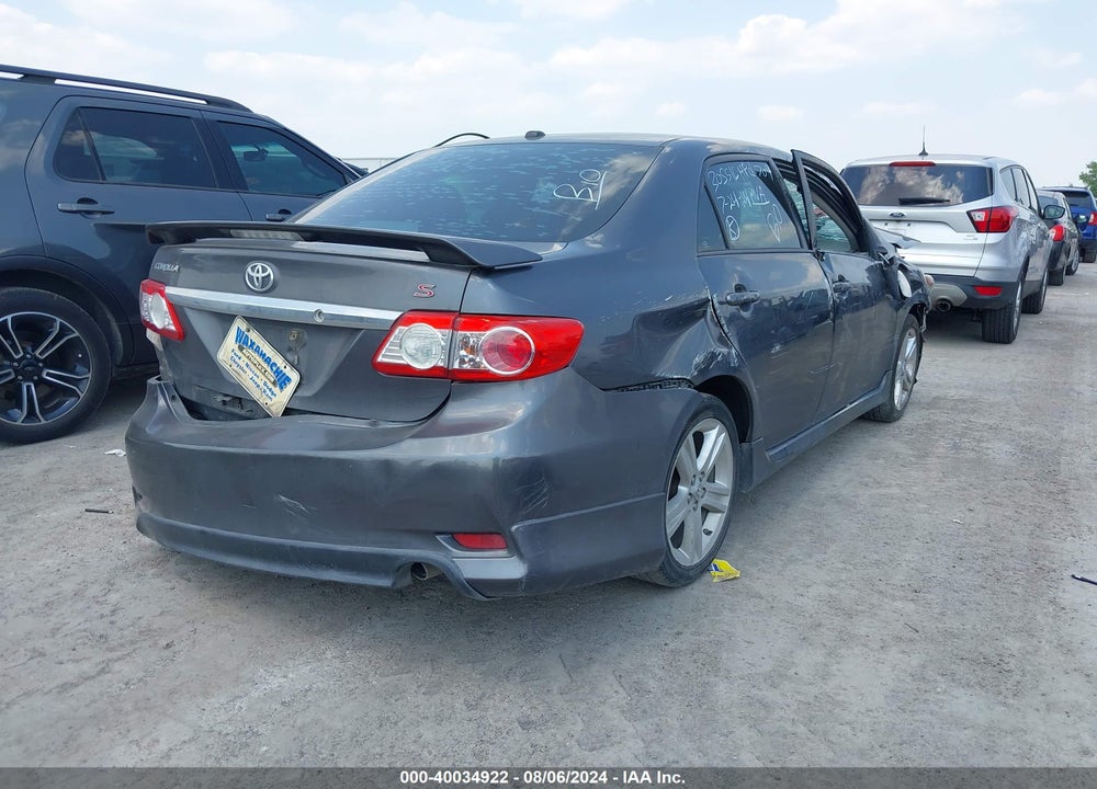 2013 TOYOTA COROLLA VIN: 5YFBU4EE8DP162558