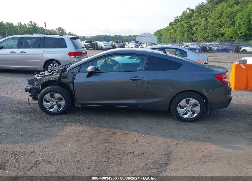 2013 HONDA CIVIC LX VIN: 2HGFG3B56DH521758
