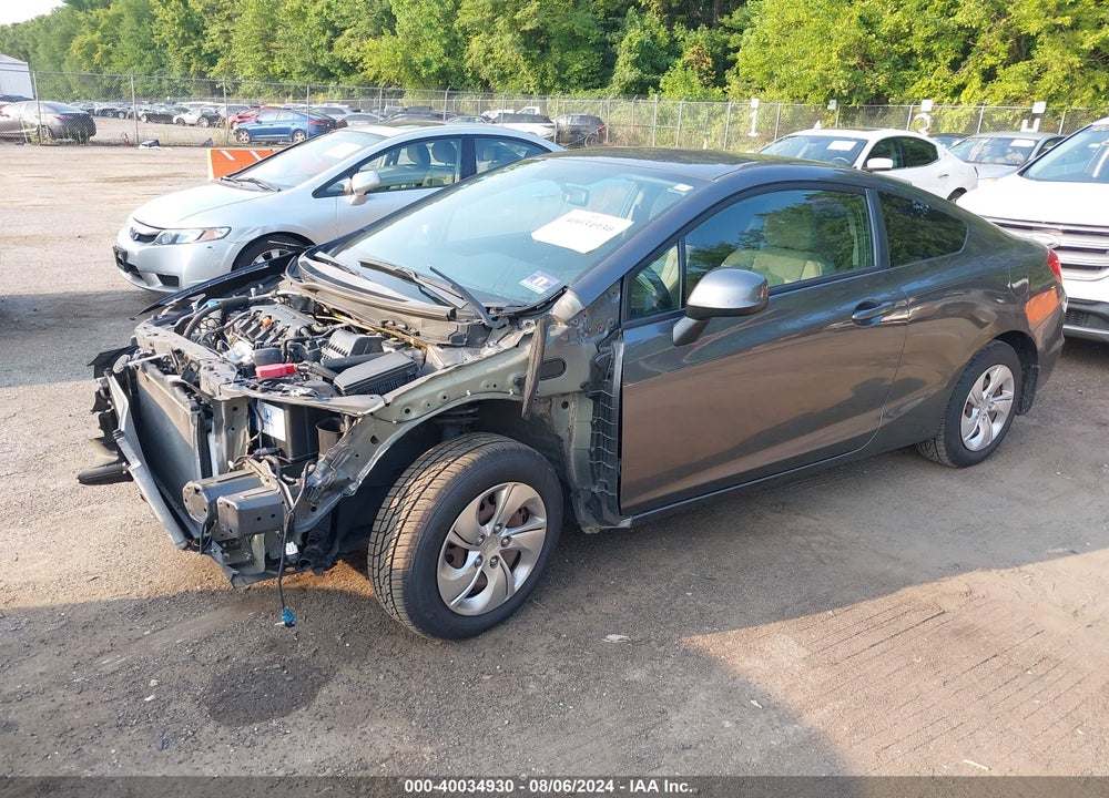 2013 HONDA CIVIC LX VIN: 2HGFG3B56DH521758