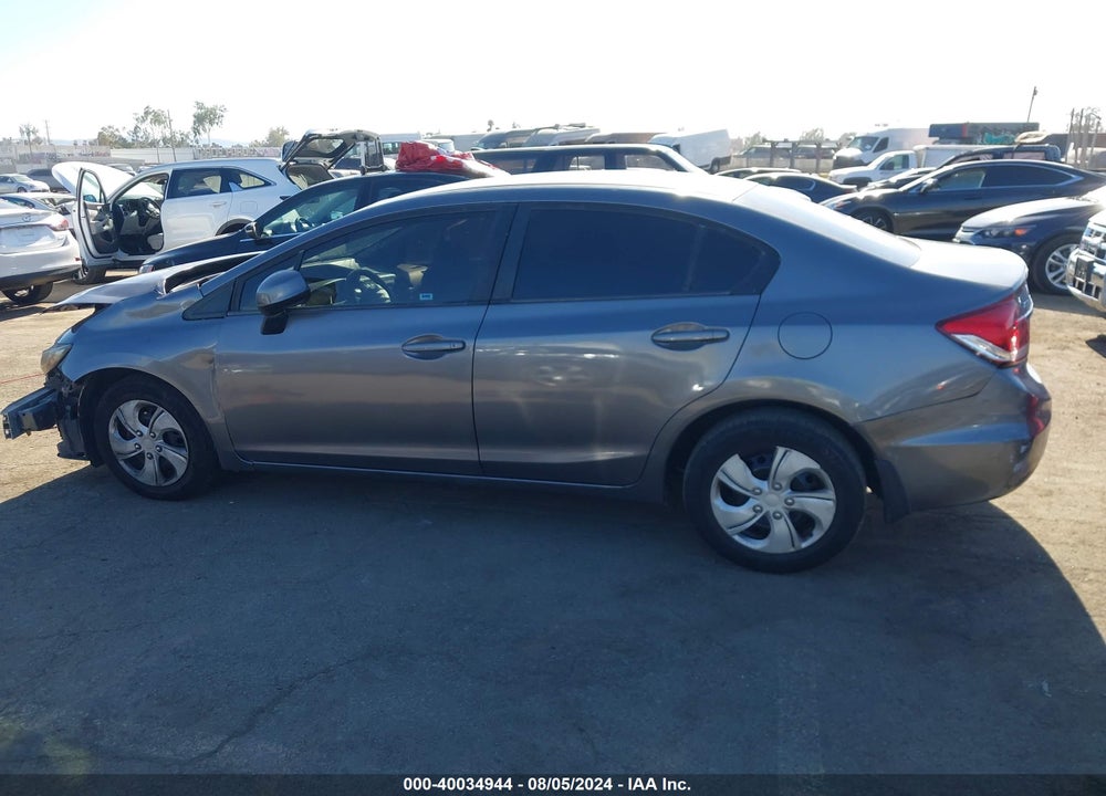2013 HONDA CIVIC LX VIN: 19XFB2F53DE214206