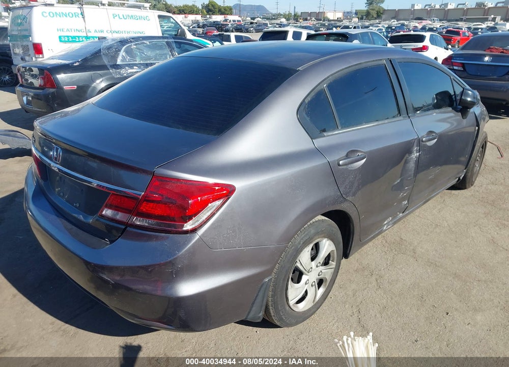 2013 HONDA CIVIC LX VIN: 19XFB2F53DE214206