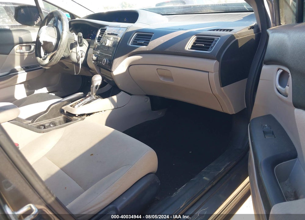 2013 HONDA CIVIC LX VIN: 19XFB2F53DE214206