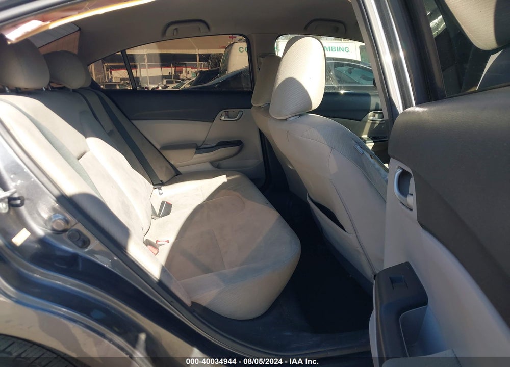 2013 HONDA CIVIC LX VIN: 19XFB2F53DE214206