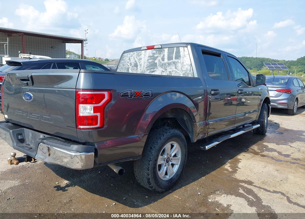 2018 FORD F-150 XLT VIN: 1FTEW1EB6JFD55001