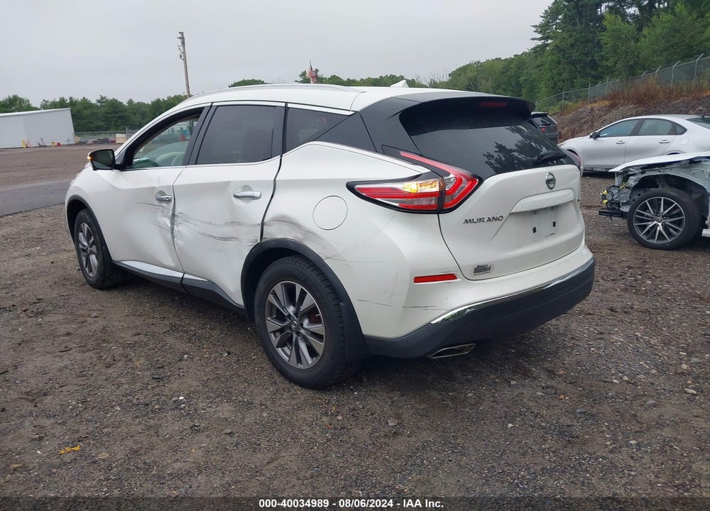2016 NISSAN MURANO SL VIN: 5N1AZ2MH1GN116287