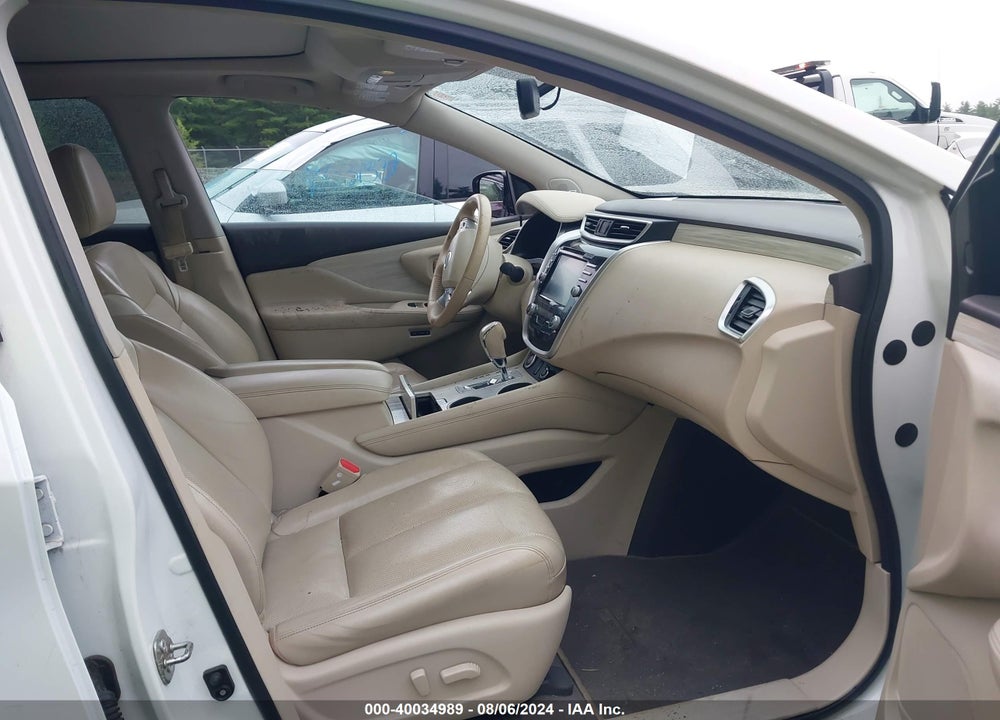 2016 NISSAN MURANO SL VIN: 5N1AZ2MH1GN116287