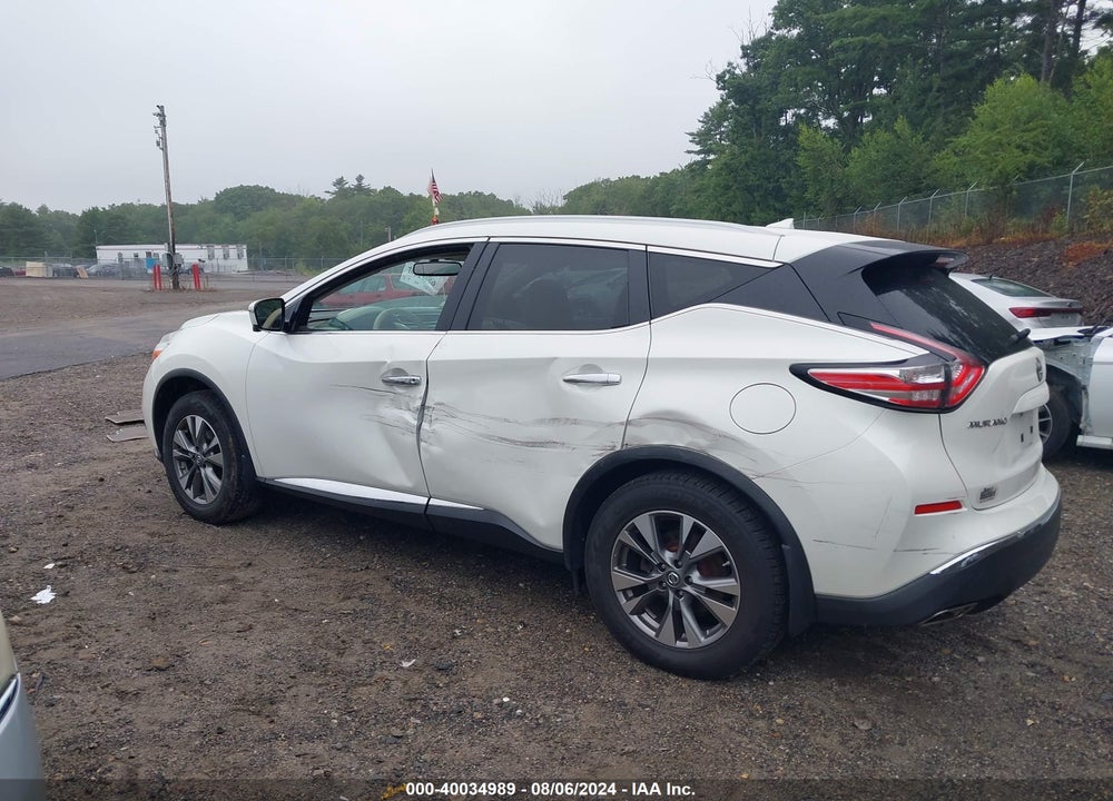 2016 NISSAN MURANO SL VIN: 5N1AZ2MH1GN116287