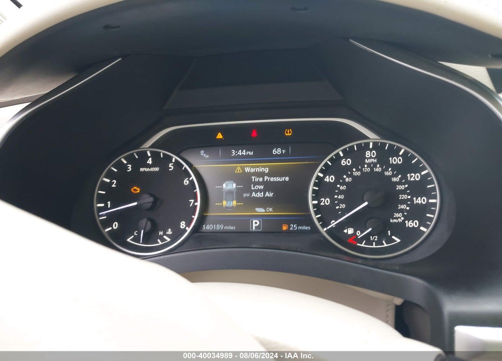 2016 NISSAN MURANO SL VIN: 5N1AZ2MH1GN116287