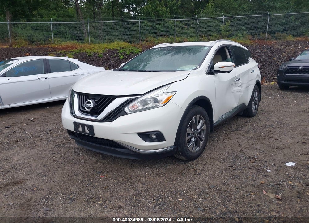 2016 NISSAN MURANO SL VIN: 5N1AZ2MH1GN116287