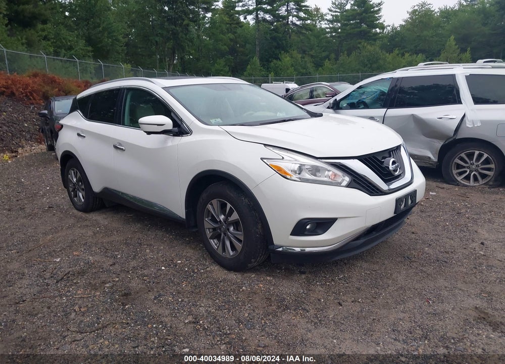 2016 NISSAN MURANO SL VIN: 5N1AZ2MH1GN116287