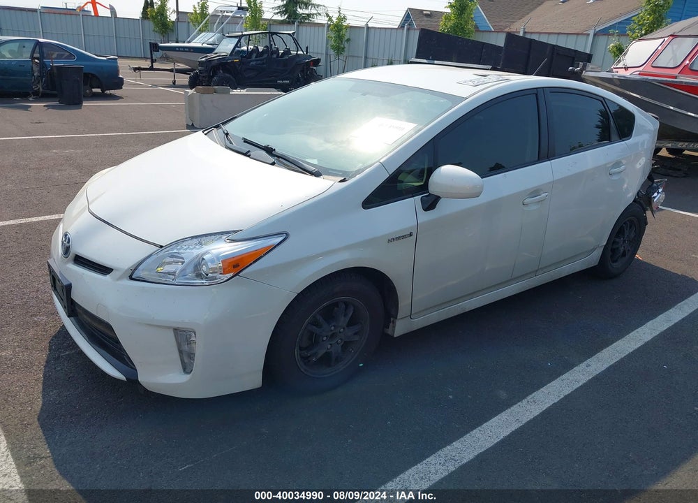 2014 TOYOTA PRIUS THREE VIN: JTDKN3DU6E1745264