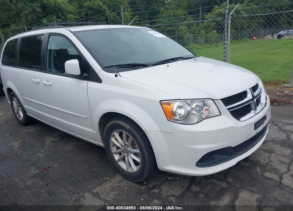 2016 DODGE GRAND CARAVAN SXT VIN: 2C4RDGCG0GR396458