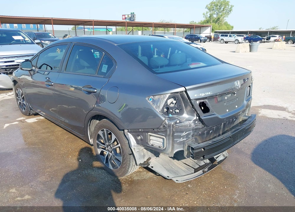 2013 HONDA CIVIC VIN: 19XFB2F87DE074798