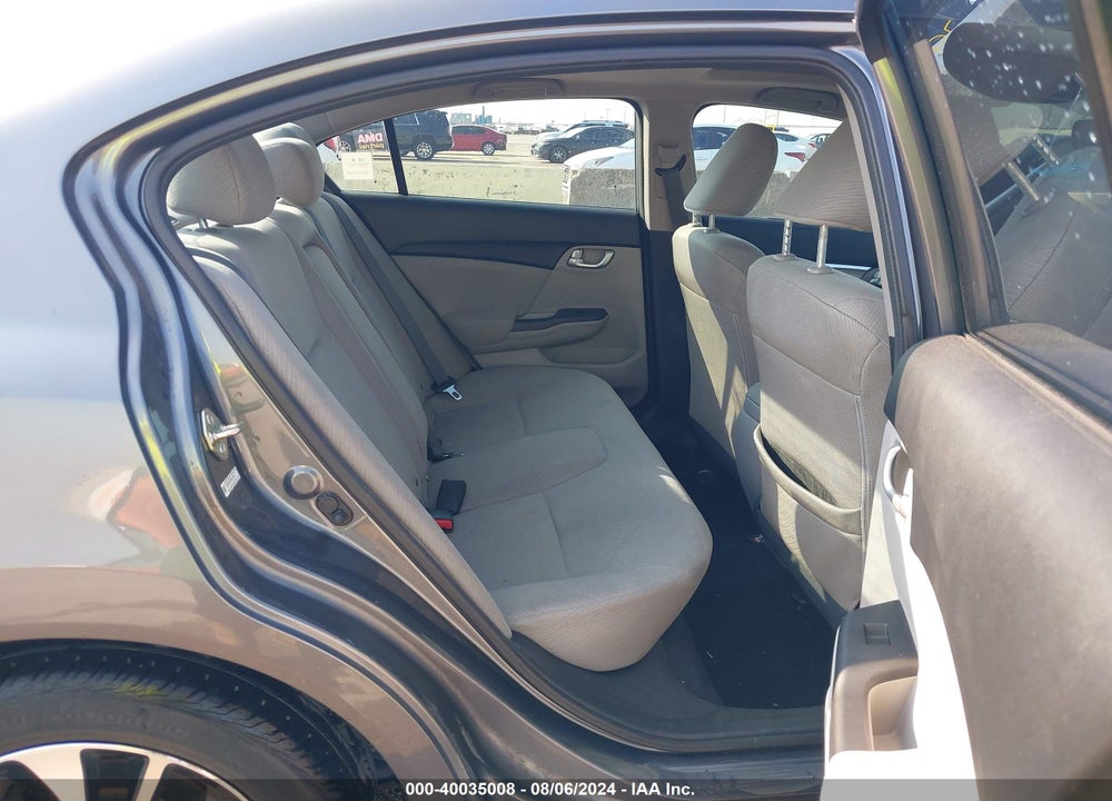 2013 HONDA CIVIC VIN: 19XFB2F87DE074798