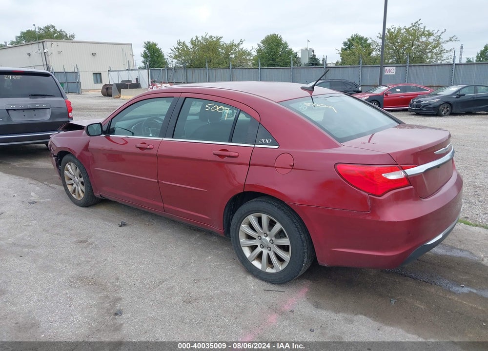 2013 CHRYSLER 200 VIN: 1C3CCBBB2DN589953