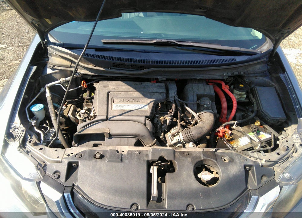 2013 HONDA CIVIC HYBRID VIN: 19XFB4F3XDE002882