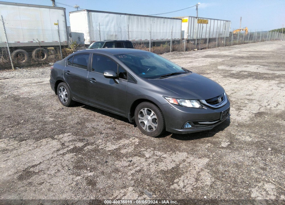 2013 HONDA CIVIC HYBRID VIN: 19XFB4F3XDE002882