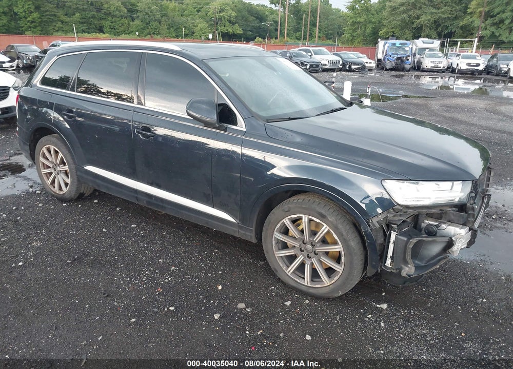 2017 AUDI Q7 3.0T PREMIUM VIN: WA1LAAF79HD019990