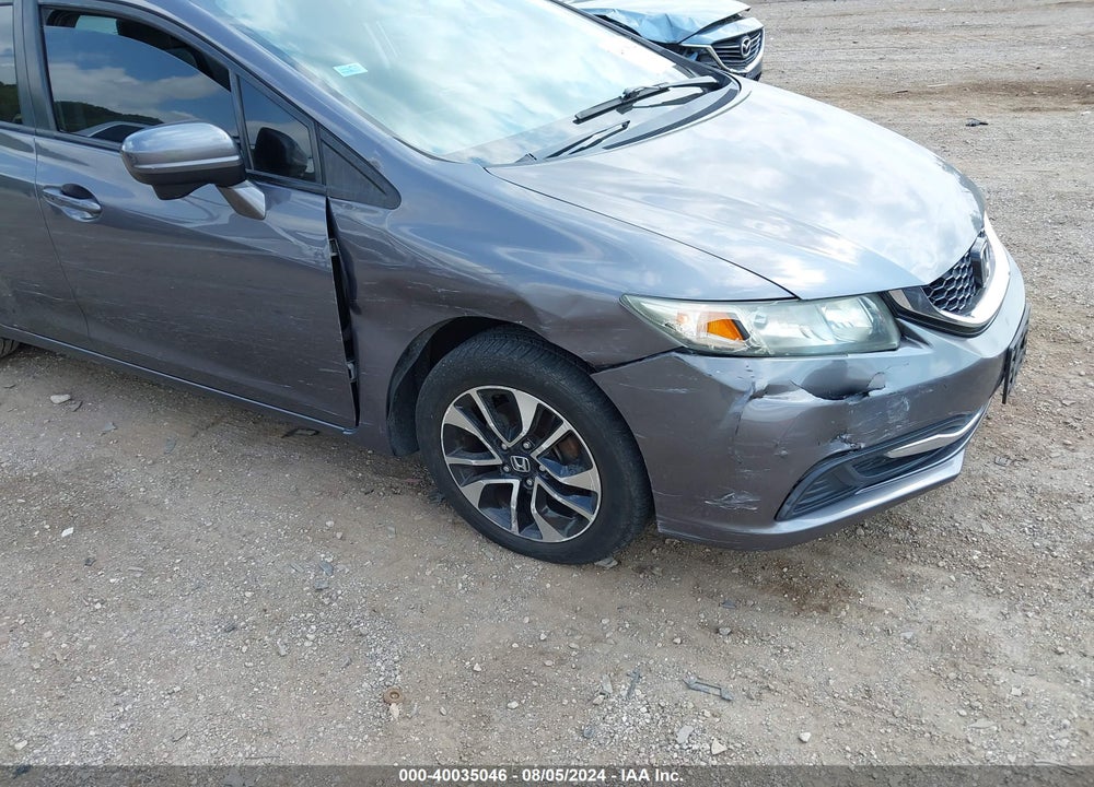2014 HONDA CIVIC EX VIN: 19XFB2F88EE214567