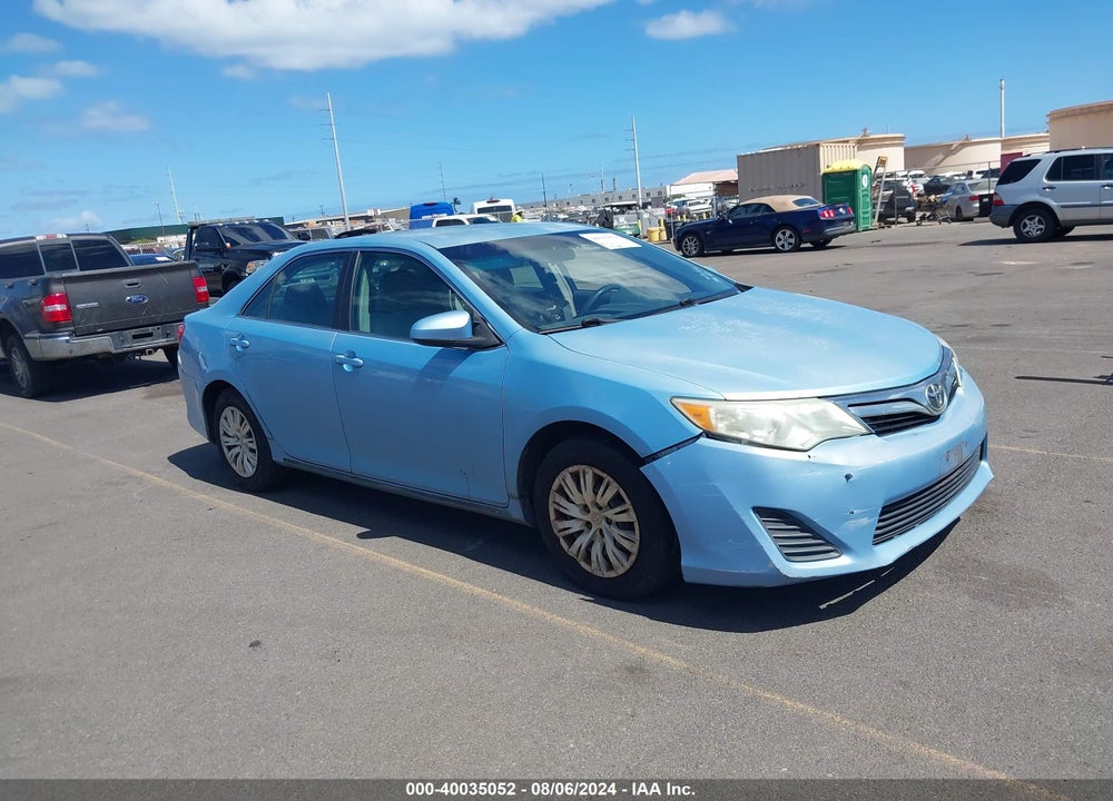 2012 TOYOTA CAMRY L/LE/SE/SE LIMITED EDITION/XLE VIN: 4T1BF1FK4CU514643