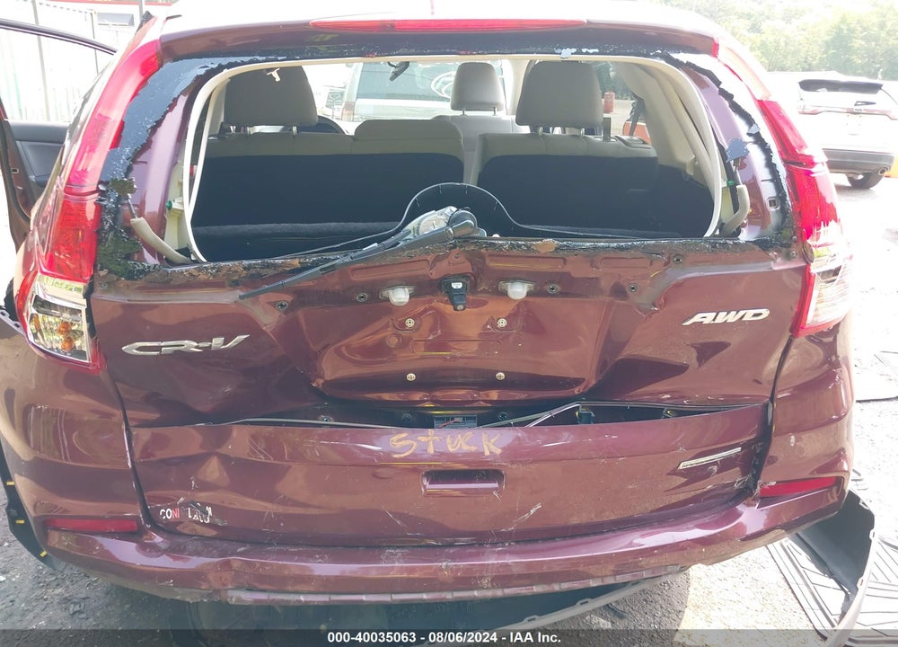 2016 HONDA CR-V SE VIN: 2HKRM4H41GH664623