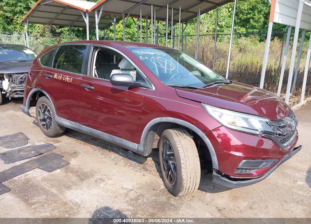 2016 HONDA CR-V SE VIN: 2HKRM4H41GH664623