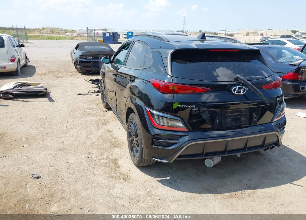 2022 HYUNDAI KONA N LINE VIN: KM8K33A34NU913687