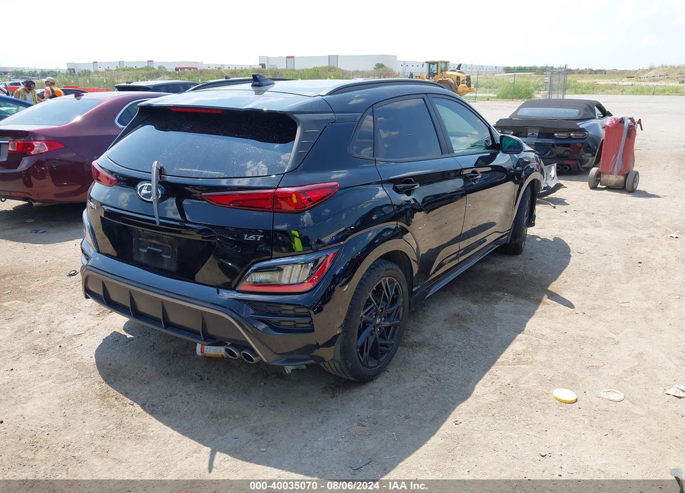 2022 HYUNDAI KONA N LINE VIN: KM8K33A34NU913687