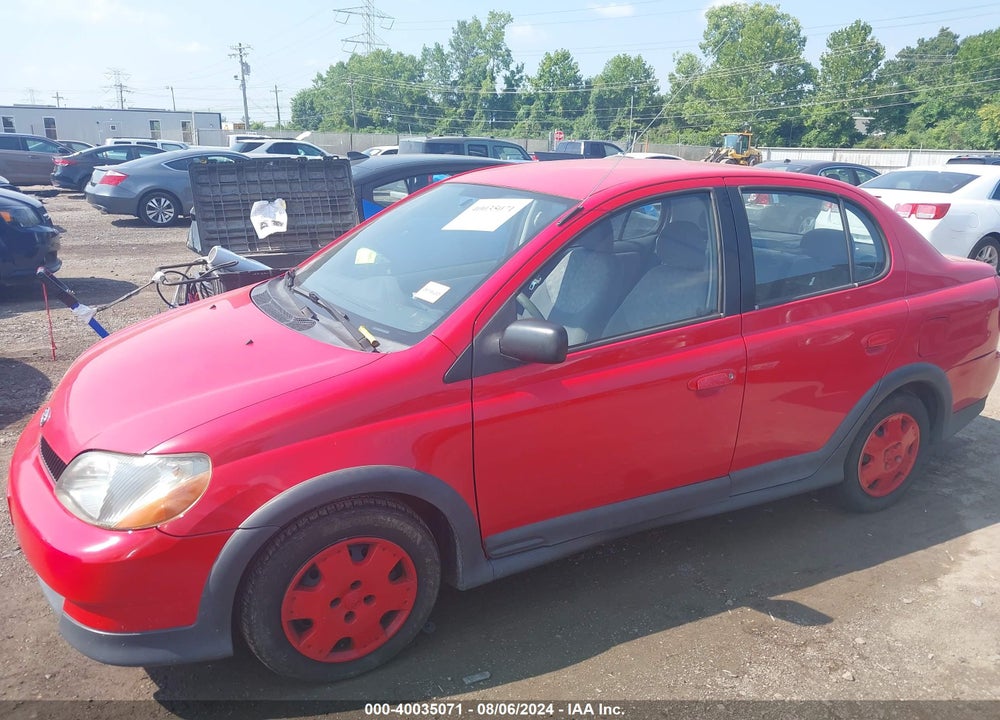 2001 TOYOTA ECHO BASE (A4) VIN: JTDBT123910177838