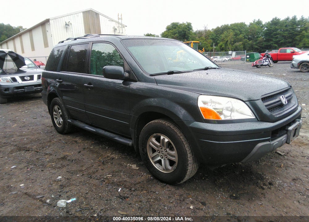 2005 HONDA PILOT EX-L VIN: 2HKYF18655H515733
