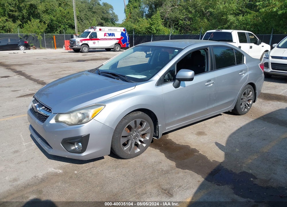 2012 SUBARU IMPREZA 2.0I PREMIUM VIN: JF1GJAC69CH013780
