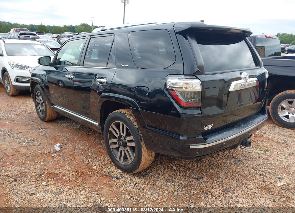 2016 TOYOTA 4RUNNER LIMITED VIN: JTEBU5JR9G5352235