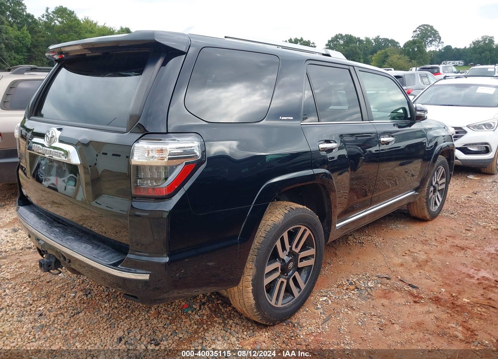 2016 TOYOTA 4RUNNER LIMITED VIN: JTEBU5JR9G5352235