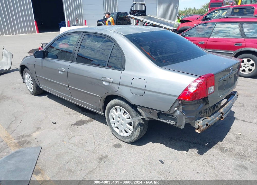 2004 HONDA CIVIC LX VIN: 2HGES15564H622258