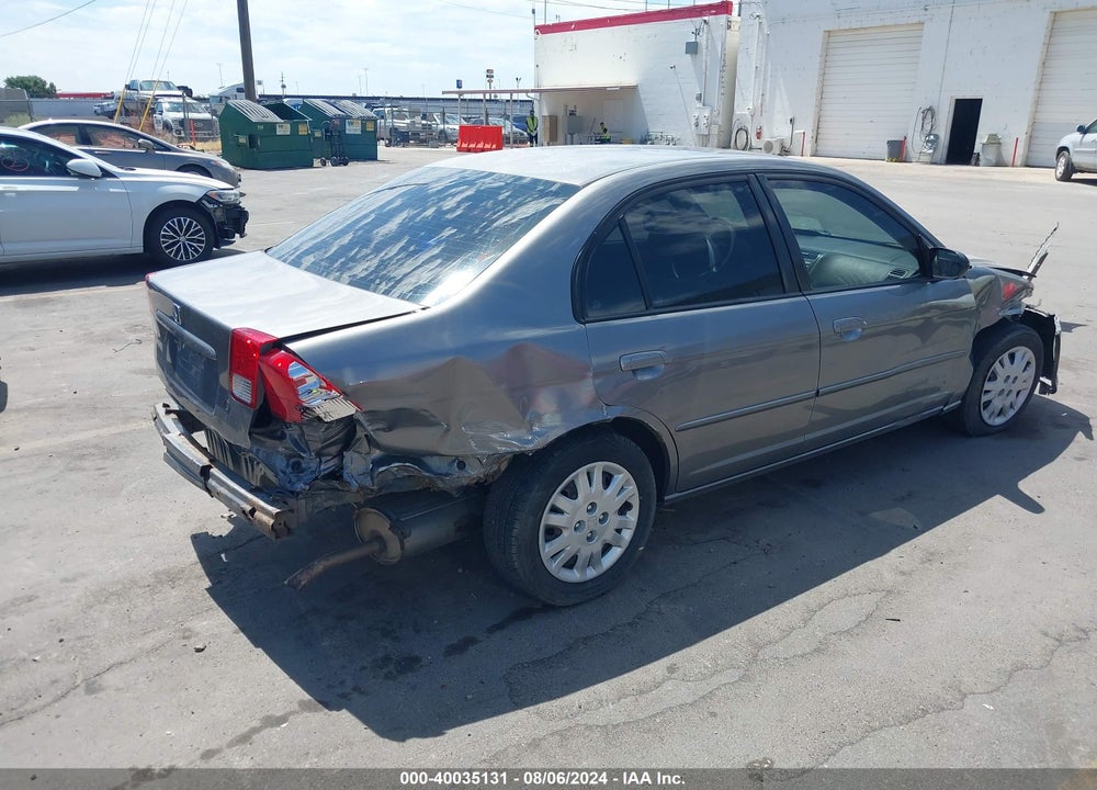 2004 HONDA CIVIC LX VIN: 2HGES15564H622258