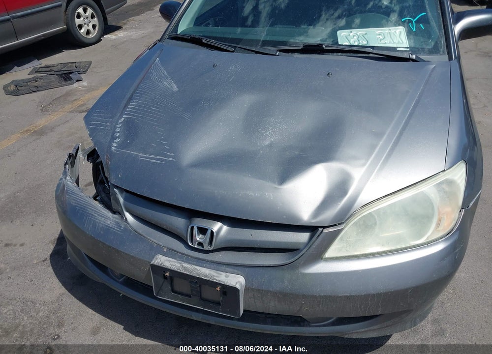 2004 HONDA CIVIC LX VIN: 2HGES15564H622258