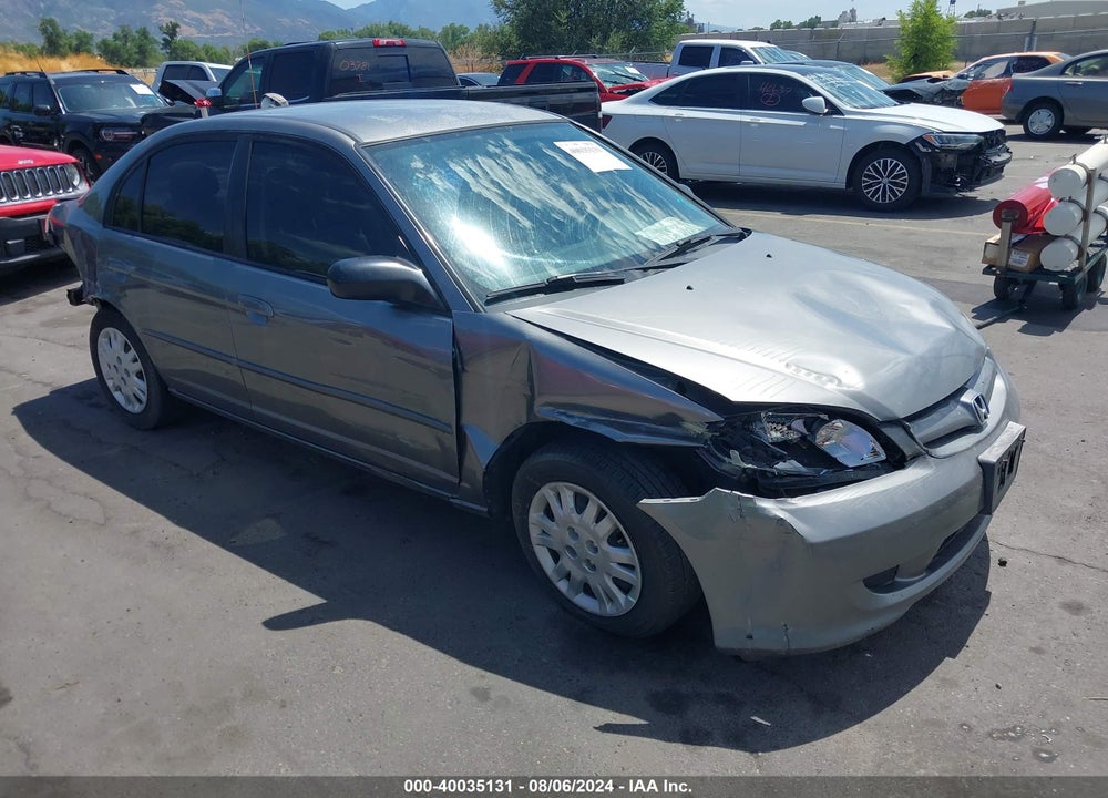 2004 HONDA CIVIC LX VIN: 2HGES15564H622258