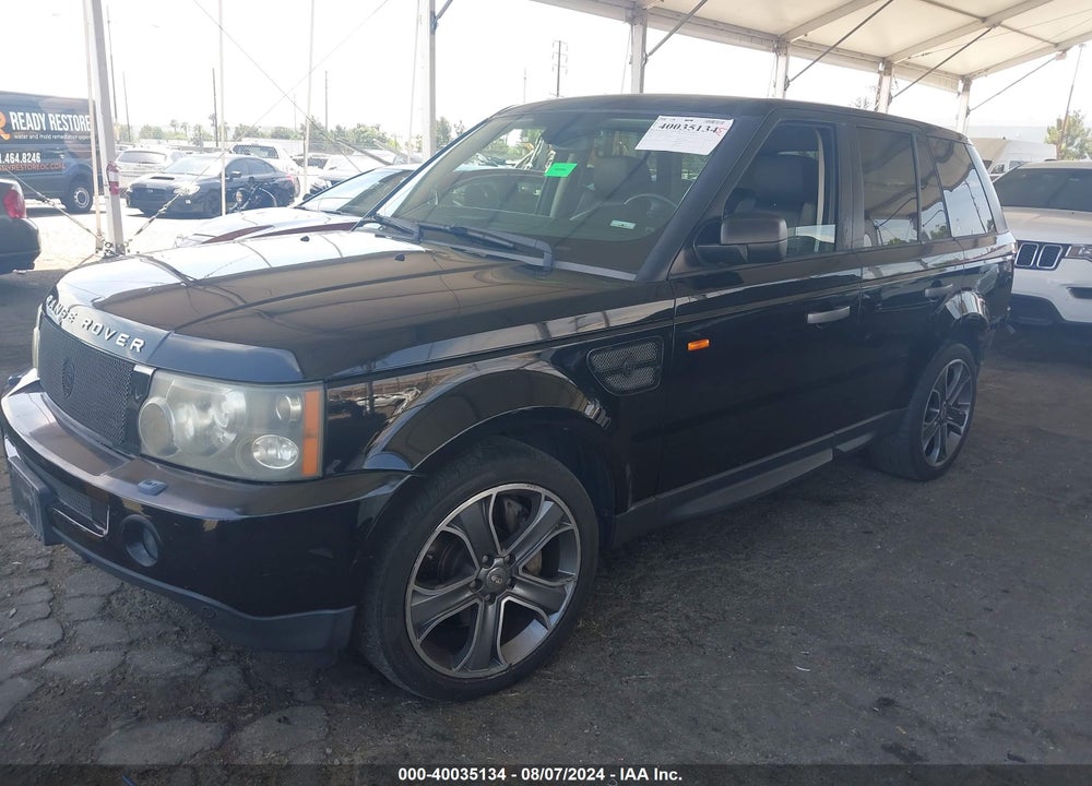 2008 LAND ROVER RANGE ROVER SPORT SUPERCHARGED VIN: SALSH23498A127775