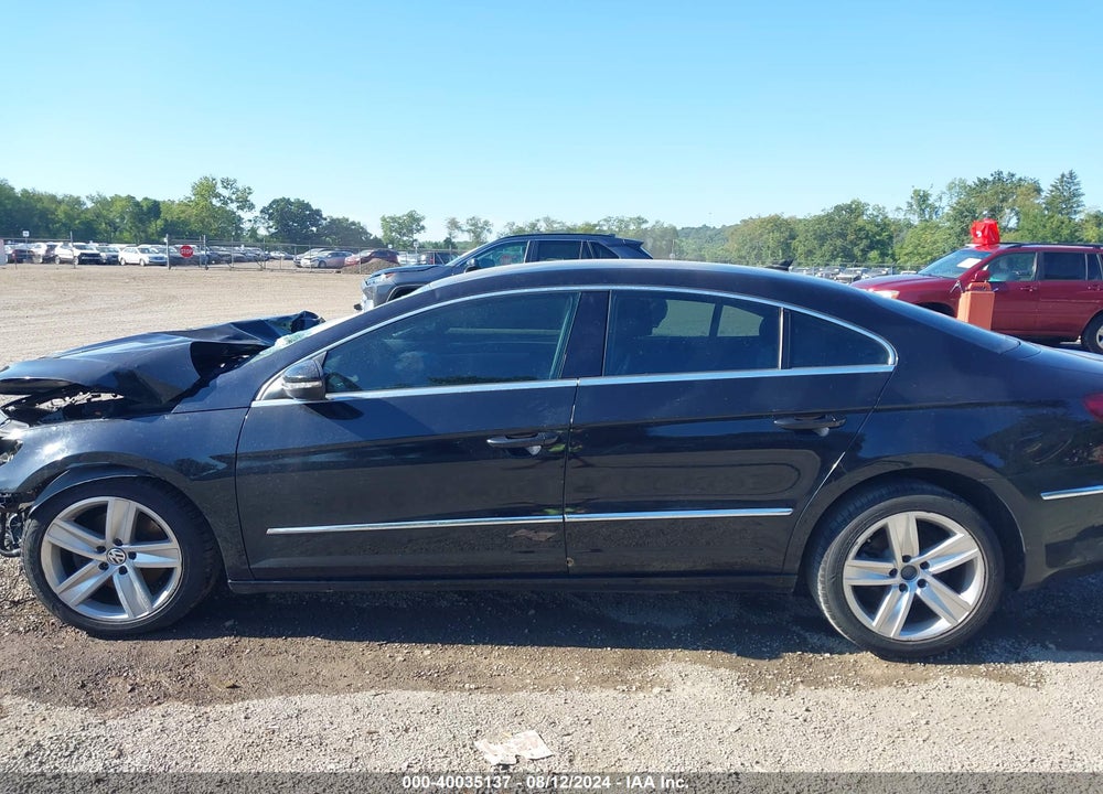 2013 VOLKSWAGEN CC 2.0T SPORT VIN: WVWBP7AN4DE558028