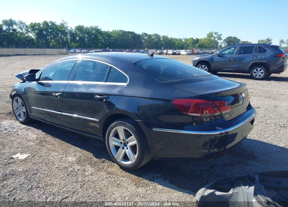 2013 VOLKSWAGEN CC 2.0T SPORT VIN: WVWBP7AN4DE558028