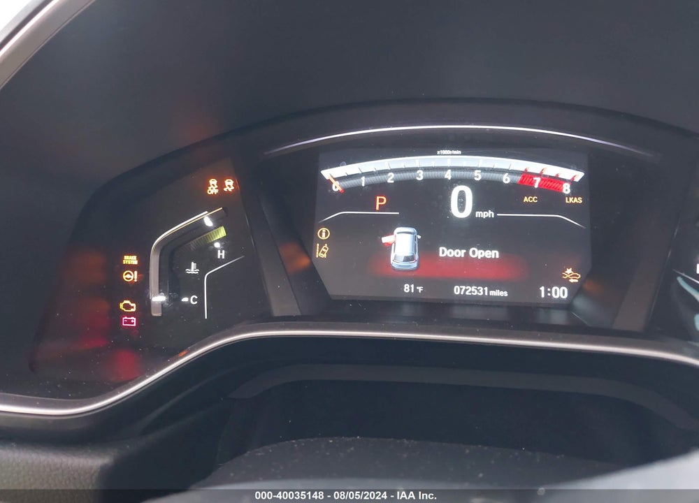 2017 HONDA CR-V TOURING VIN: 7FARW1H90HE035010